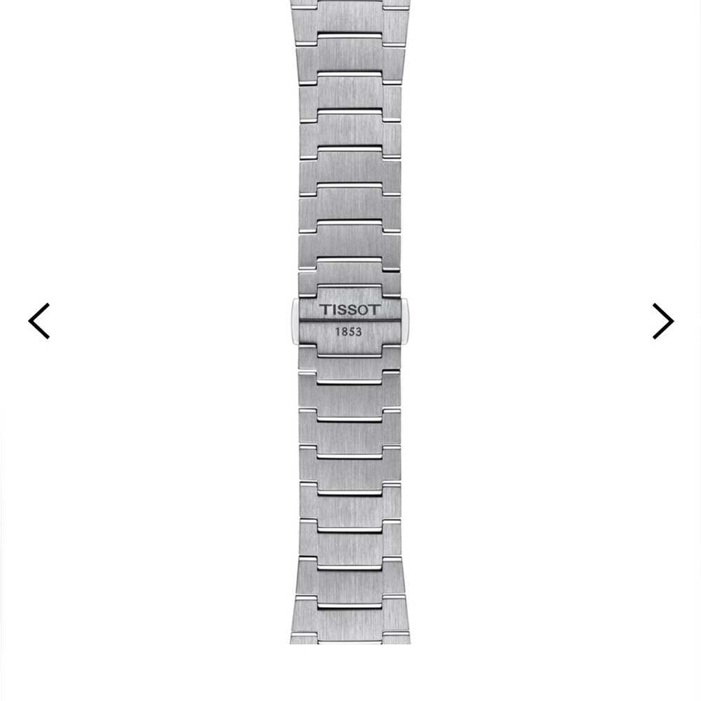 Tissot PRX Silver and Black Watch - Picture 4 of 12
